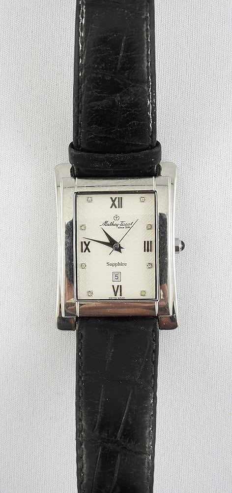 Mathey Tissot Sapphire K153M Gents Wrist Watch.