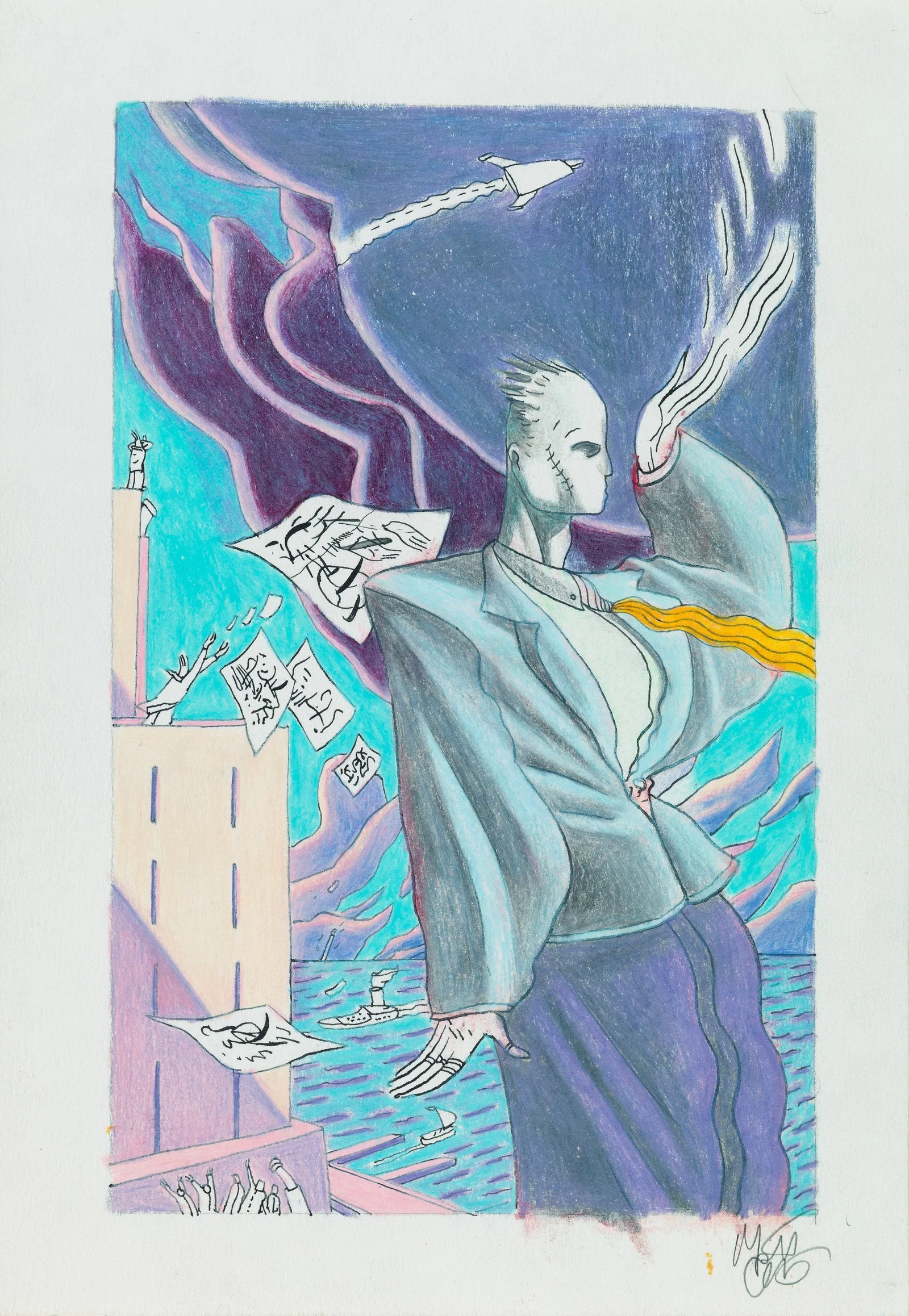 Mattotti Lorenzo - "Un vento di idee", anni 80