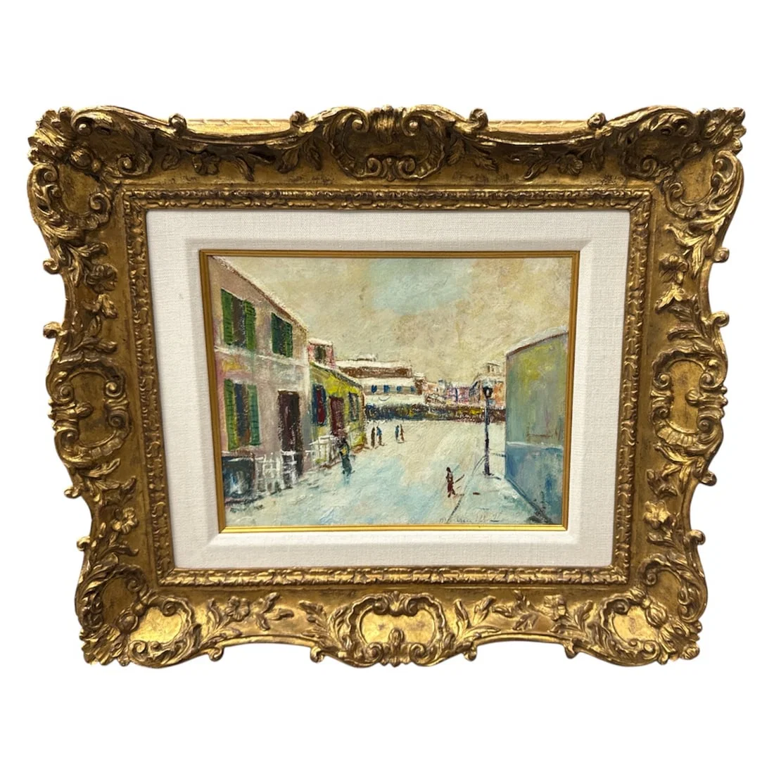 Maurice Utrillo: A Serene Winter’s Day