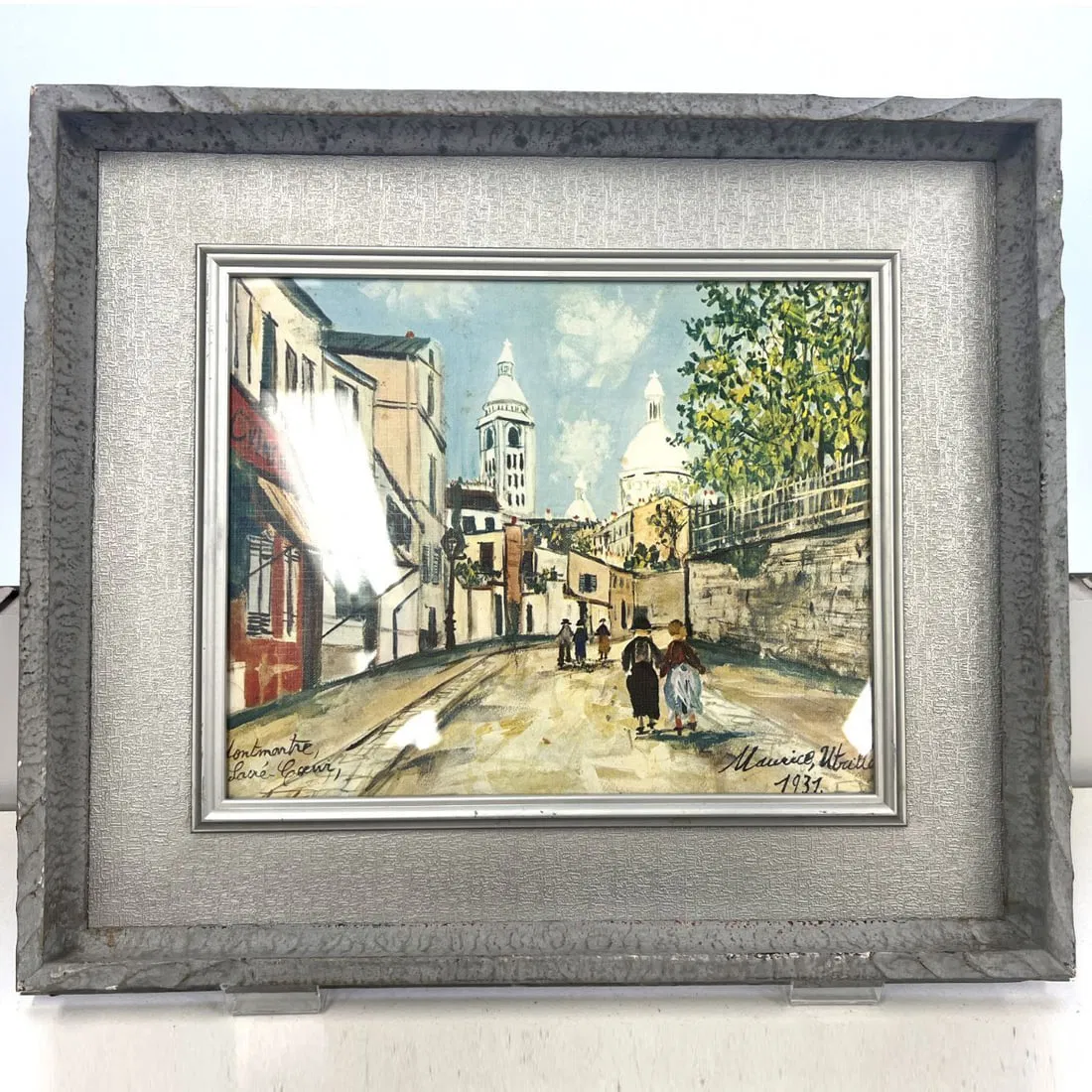 Maurice Utrillo Montmartre Landscape Painting