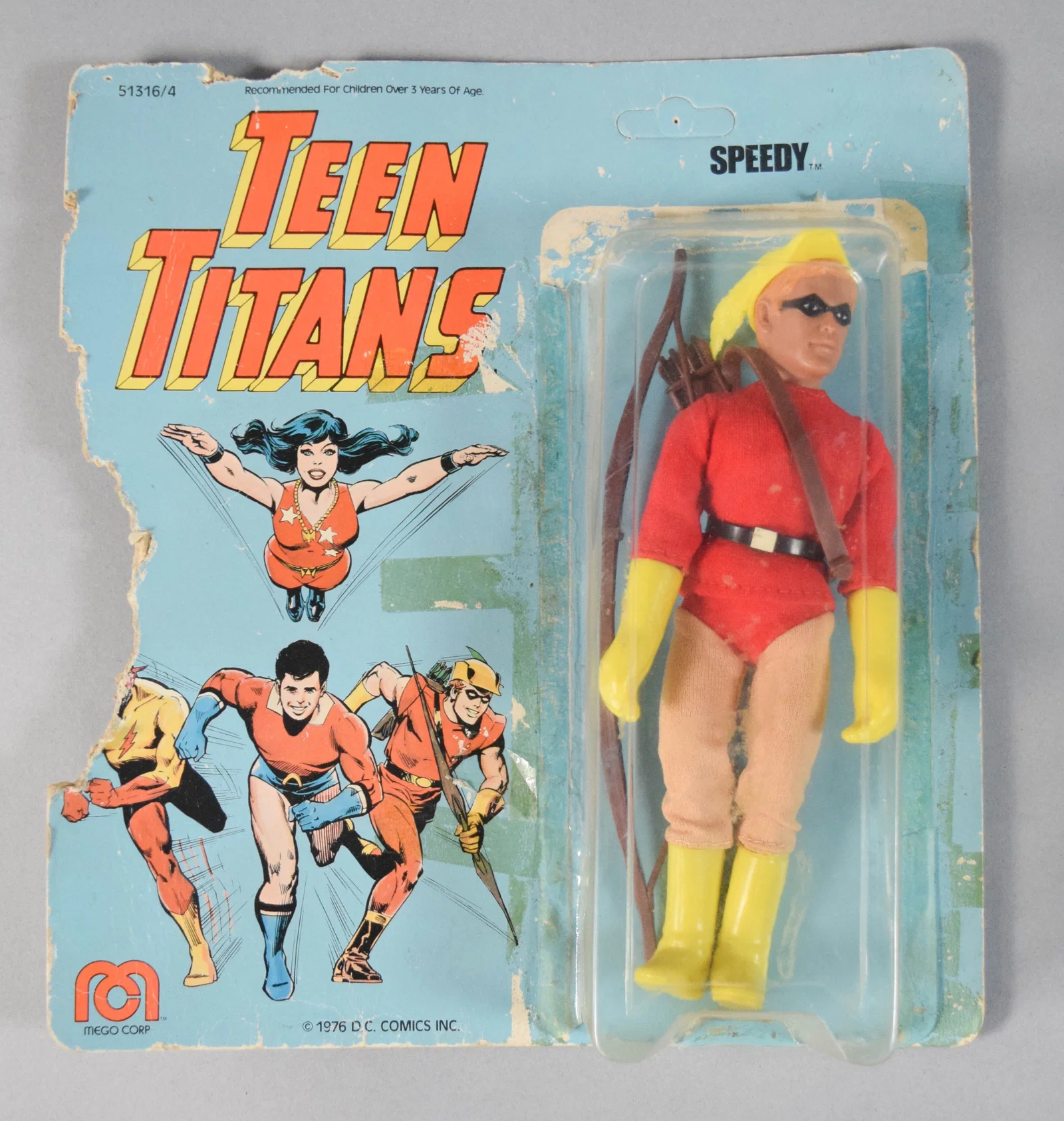Mego 1976 Teen Titans Speedy Action Figure