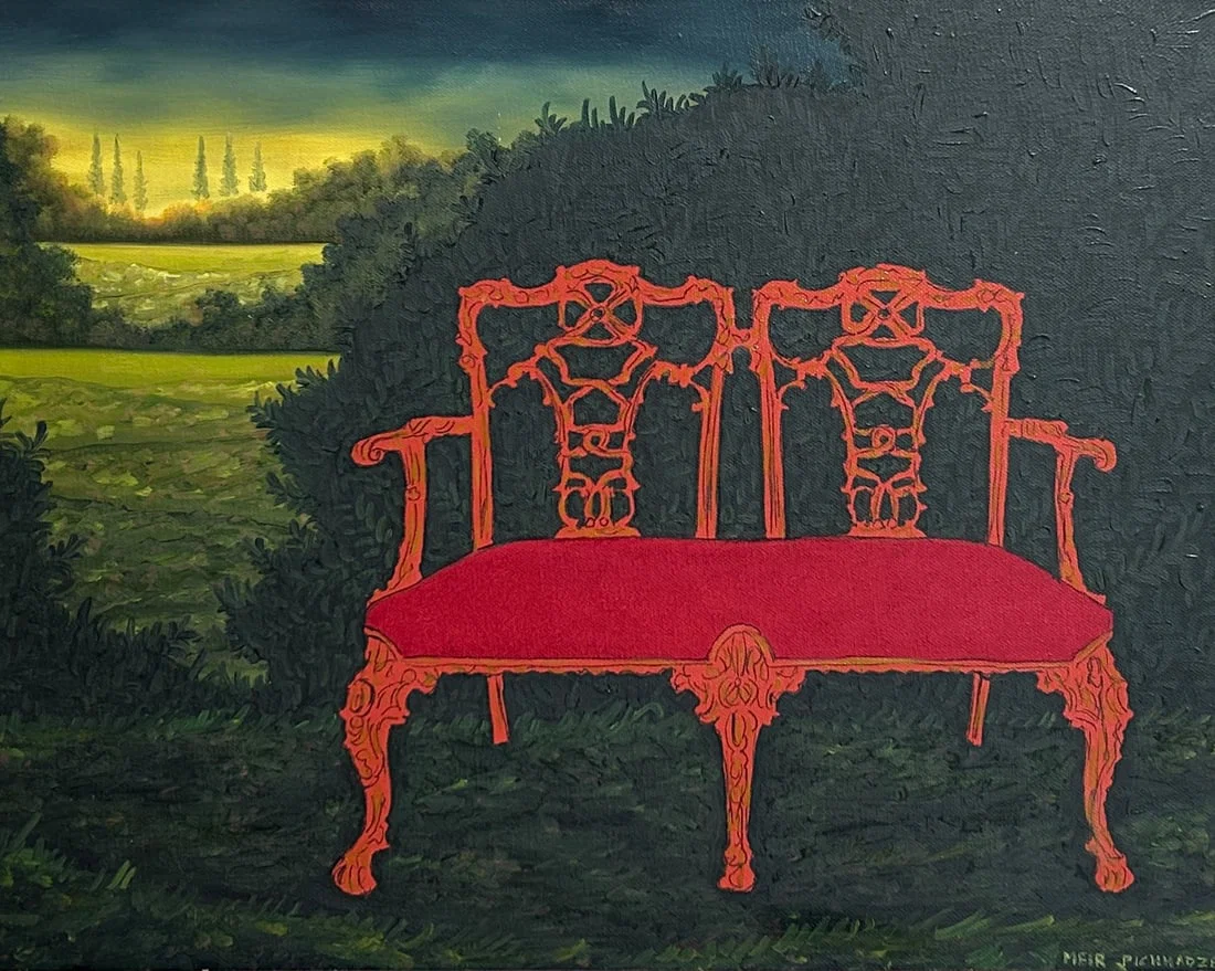 Meir Pichhadze, Israeli - Jewish, Oil on Canvas