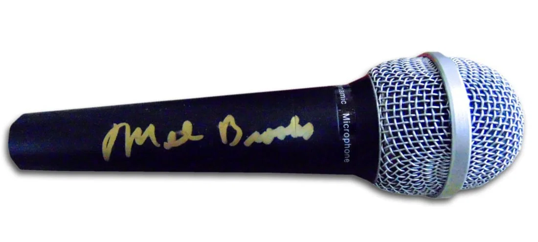 Mel Brooks Autographed Microphone JSA Certified Original Movie Memorabilia