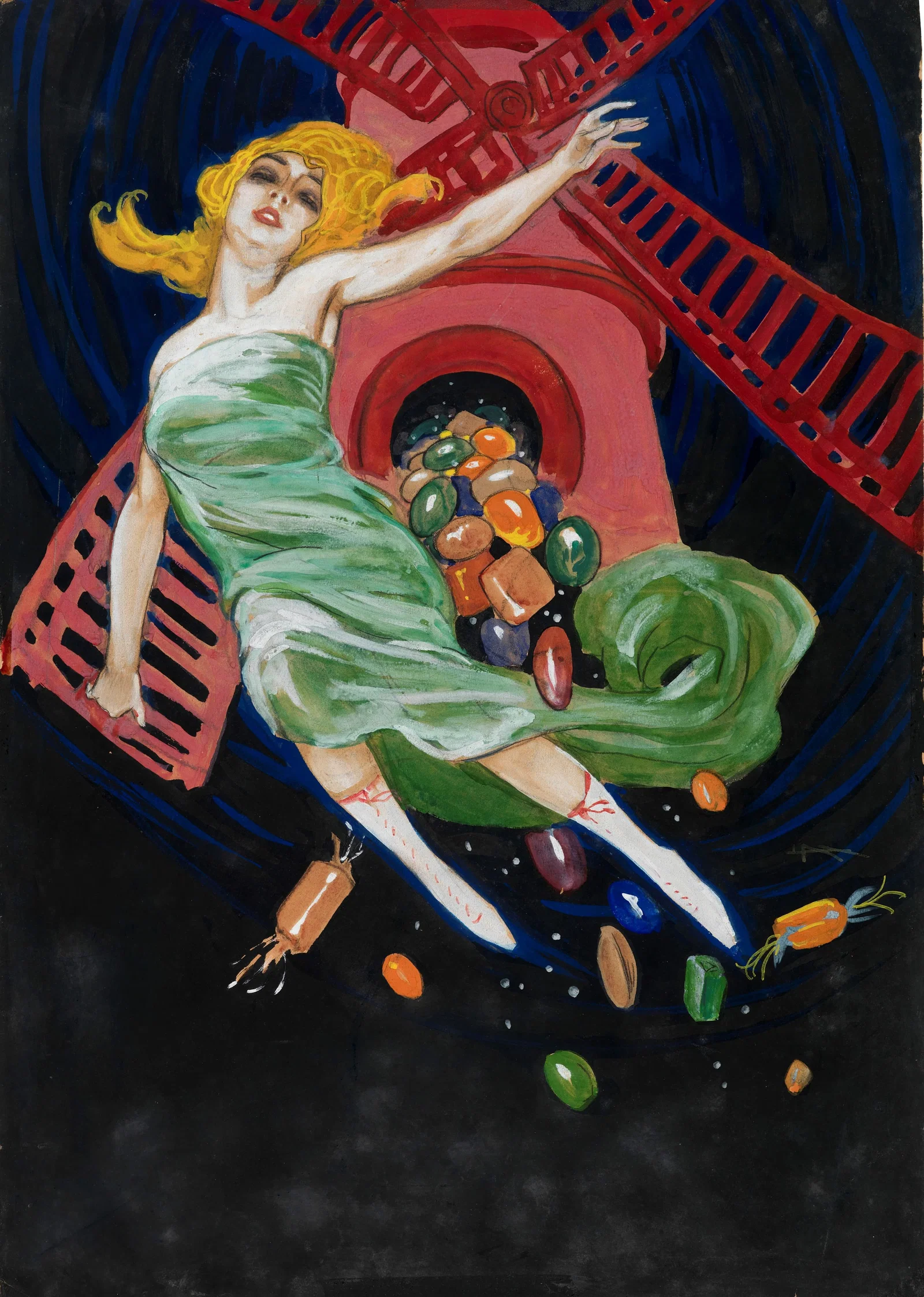 Metlicovitz Leopoldo - "Fabbrica dociaria", anni 10