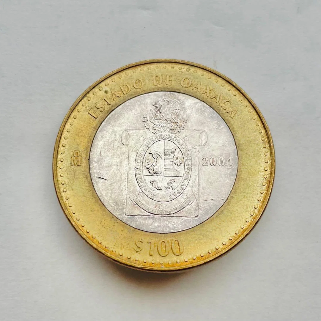 Mexican peso coin