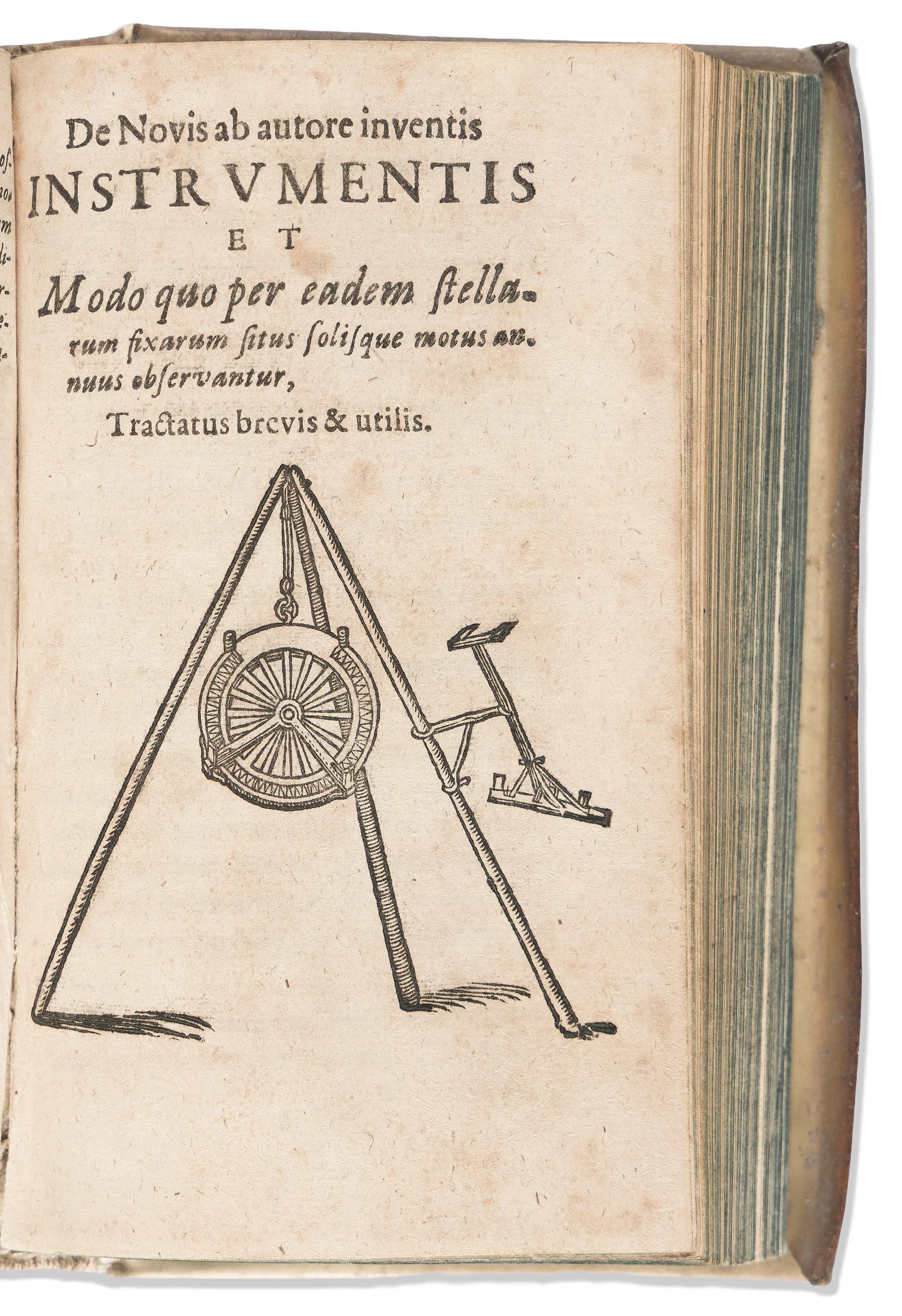 Michael Maestlin (1550-1631) Epitome Astronomiae. Tubingen: Excudebat Philippus Gruppenbachius