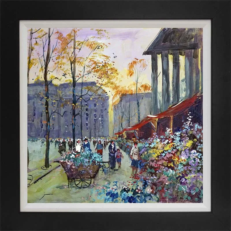 Michael Schofield (American 1947) Hand Embellished Painting on canvas