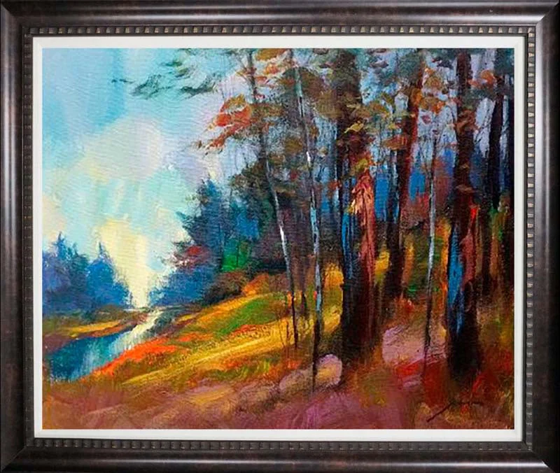 Michael Schofield (American 1947) Original painting landscape