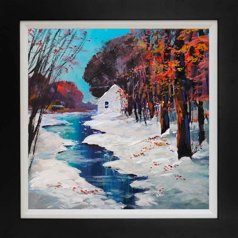 Michael Schofield (American 1947) original painting on board landscape