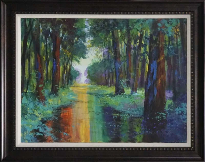 Michael Schofield (American 1947) Original Painting on canvas by Michael Schofield landscape