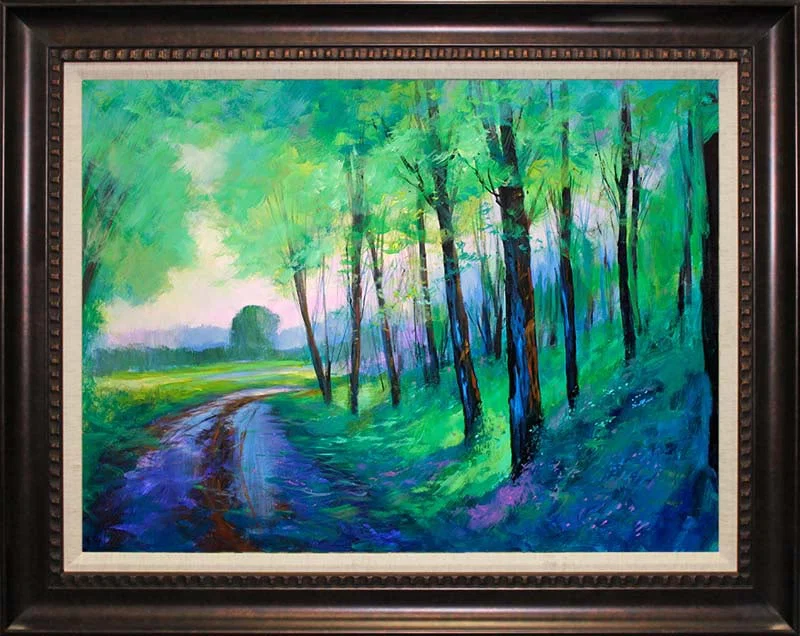 Michael Schofield (American 1947) Original Painting on canvas landscape