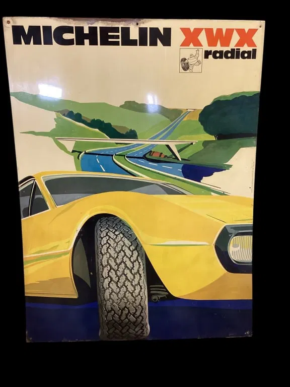 Michelin XWX Radial Tire Sign