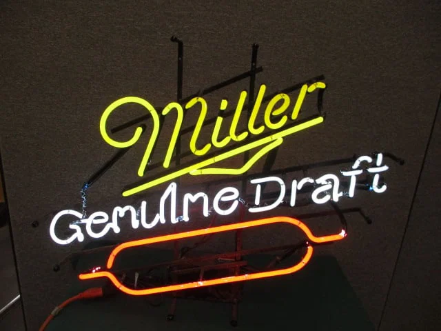 Miller Genuine Draft Neon Sign