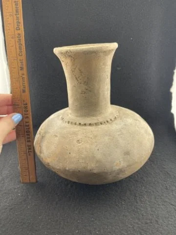 Mississippian Water Bottle Solid Indian Artifact Arrowhead