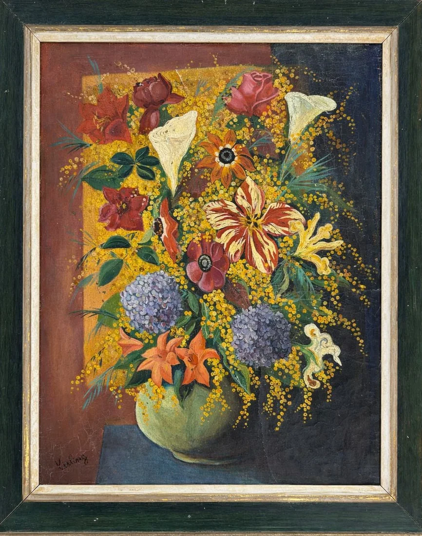 Moïse Kisling (1891-1953) "Still Life with Flowers" Signed and attributed