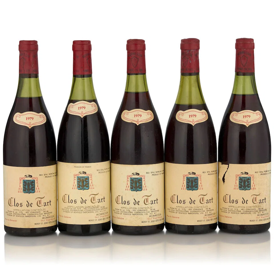 Mommessin, Clos de Tart, 1979 (5 bottles, 750ml)