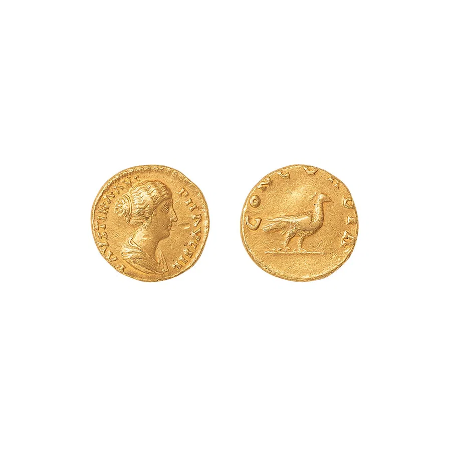 MONETE ROMANE IMPERIALI. FAUSTINA FIGLIA (175 d.C.)