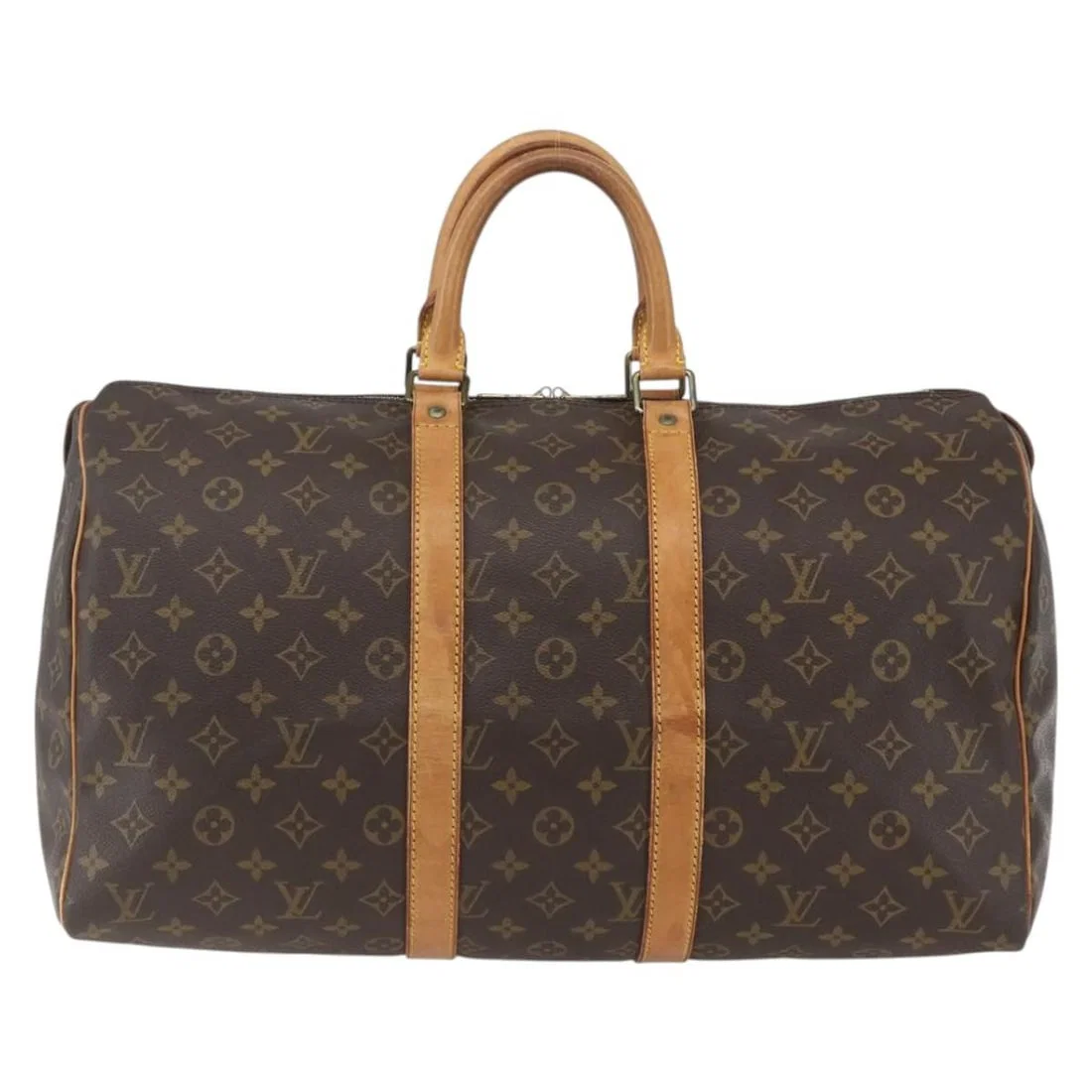 Monogram Canvas Louis Vuitton Keepall Duffel Bag 45cm