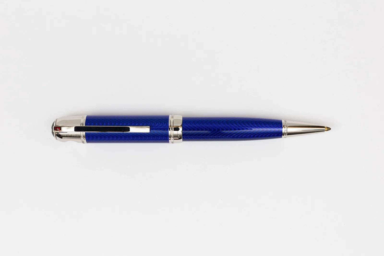 Montblanc Jules Verne Blue Guilloche LE Ballpoint Pen