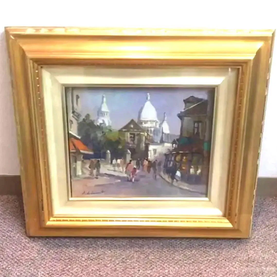 Montmartre Landscape Painting, Oil Painting