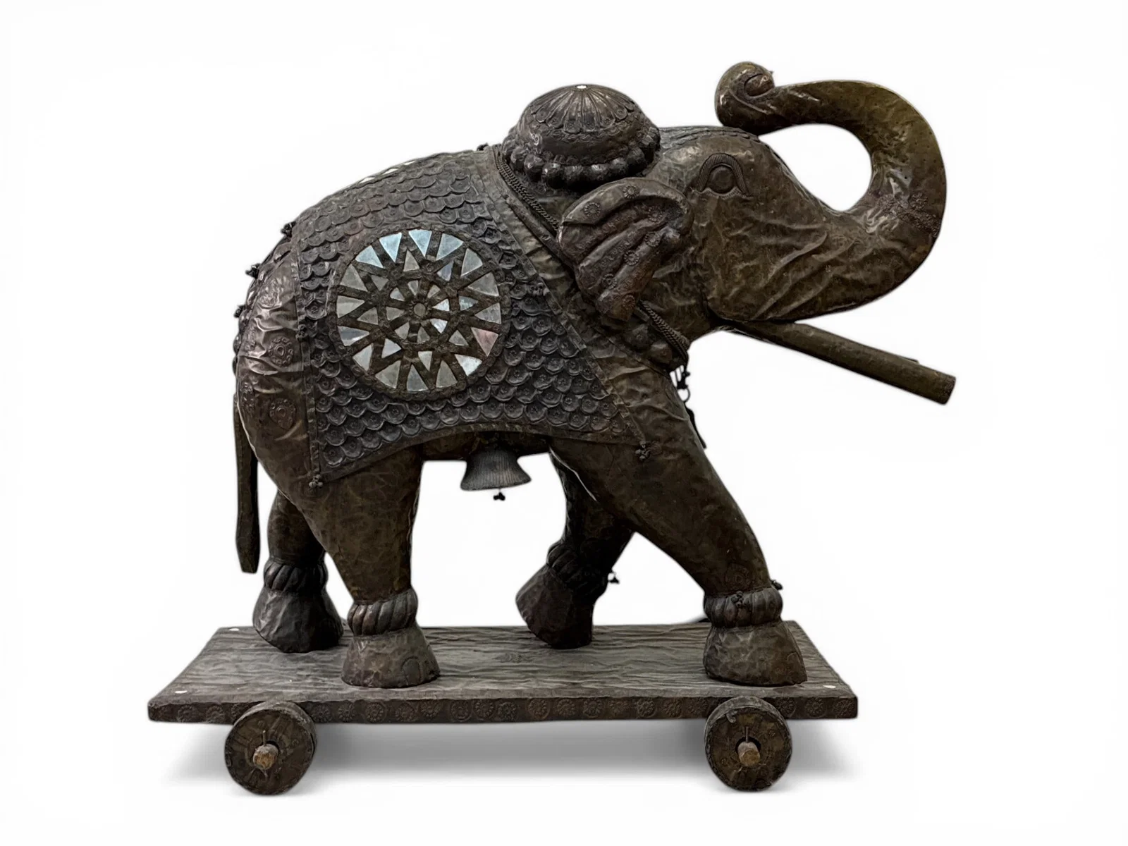 Monumental Indian Elephant Statue