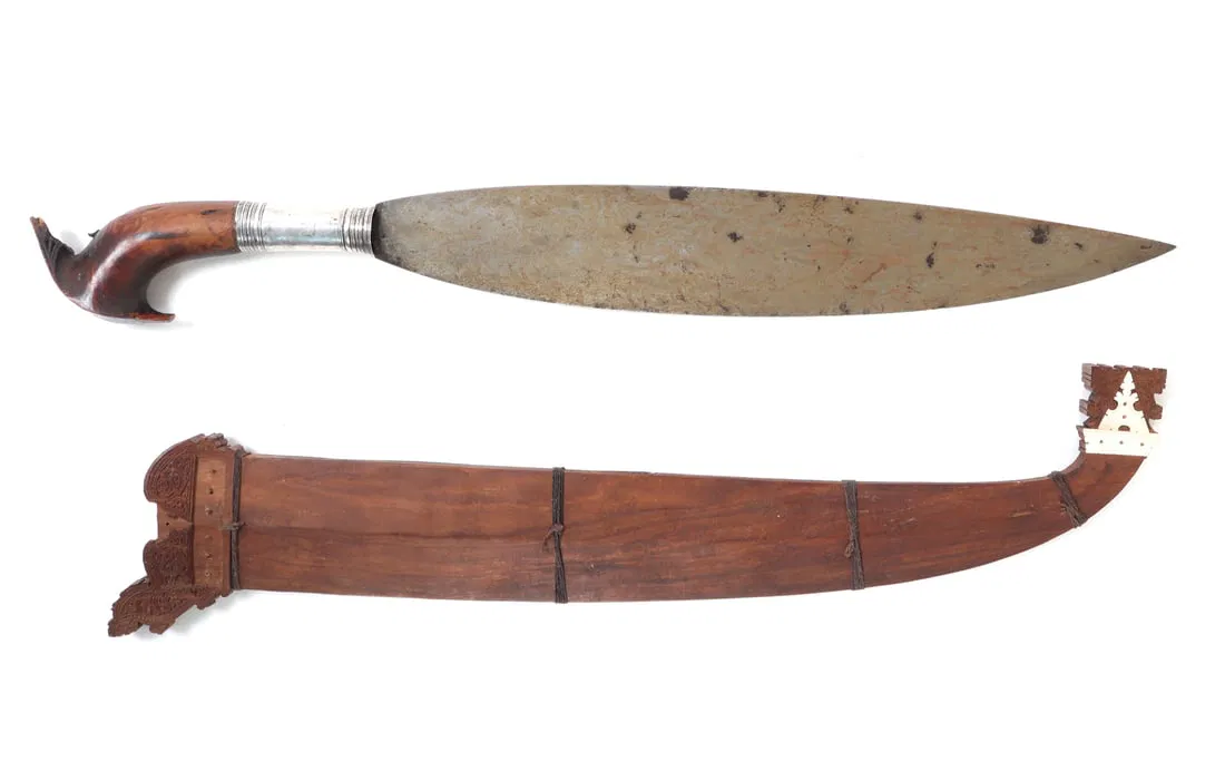 Moro Barong Sword & Scabbard