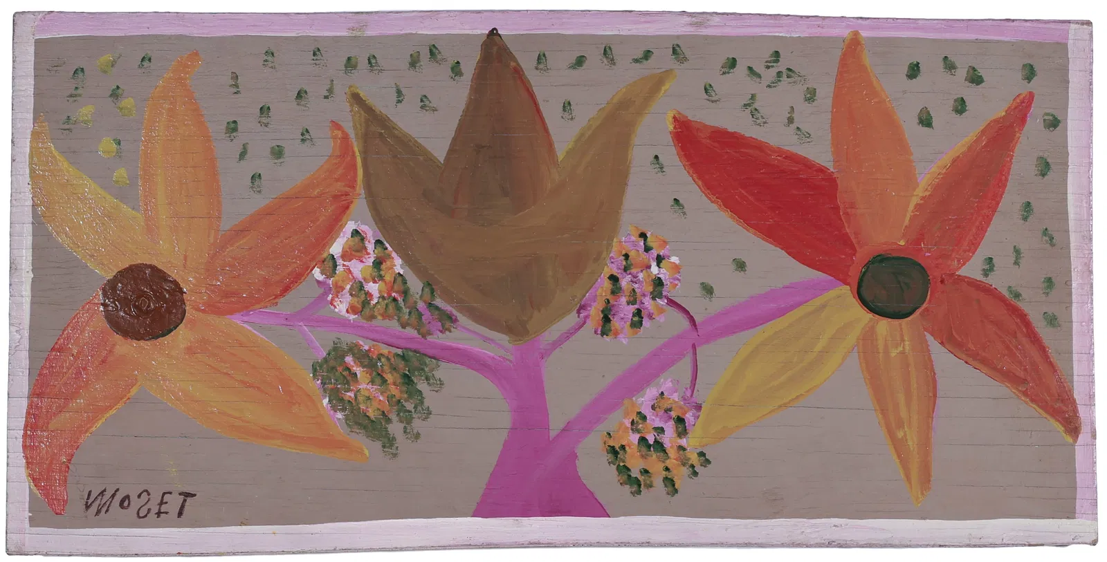 Moses Tolliver (1918-2006) Painting