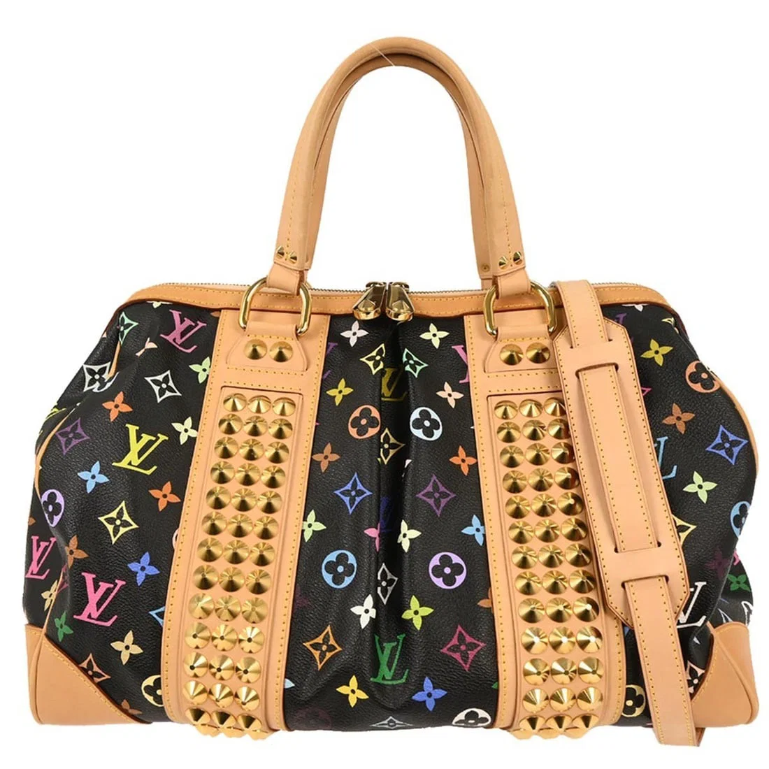 Multicolor Canvas Courtney Handbag by Louis Vuitton