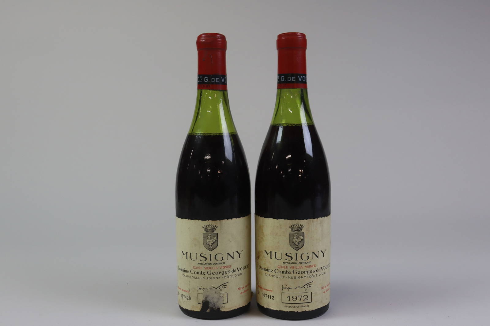Musigny Grand Cru 'Cuvée Vieilles Vignes' 1972