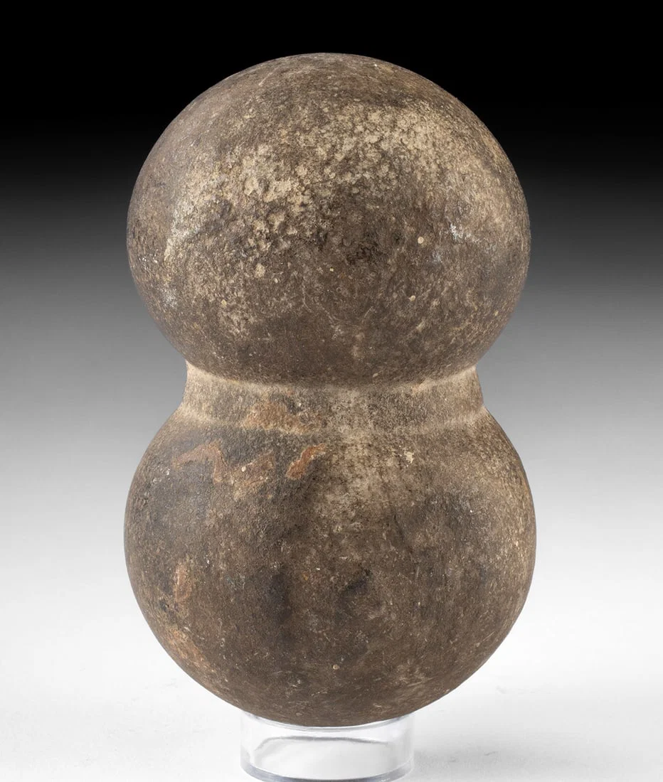 Native American Comanche Stone Maul Hammerhead