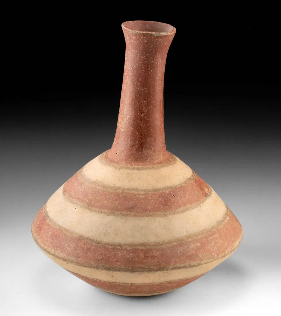 Native American Quapaw Pottery Bottle – Mississippi Valley