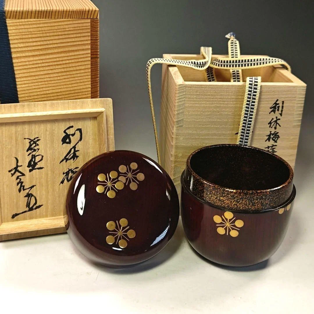 Natsume Tea Caddy "Special Box by Daitoku-ji Rikka Daiki"