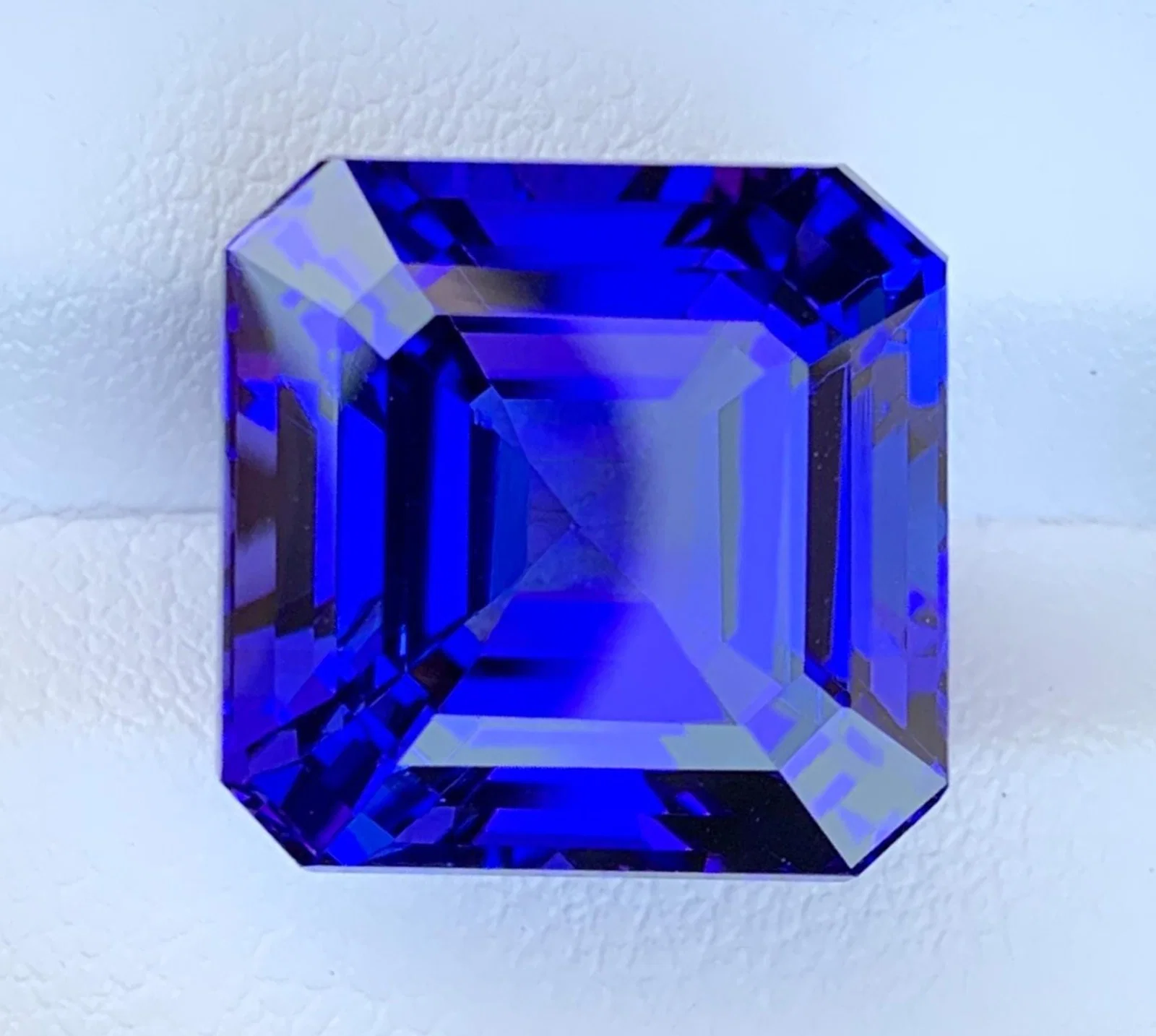 Natural AAA Tanzanite Loose Gemstone Asscher Shape For Making Jewelry 20.50 CTs