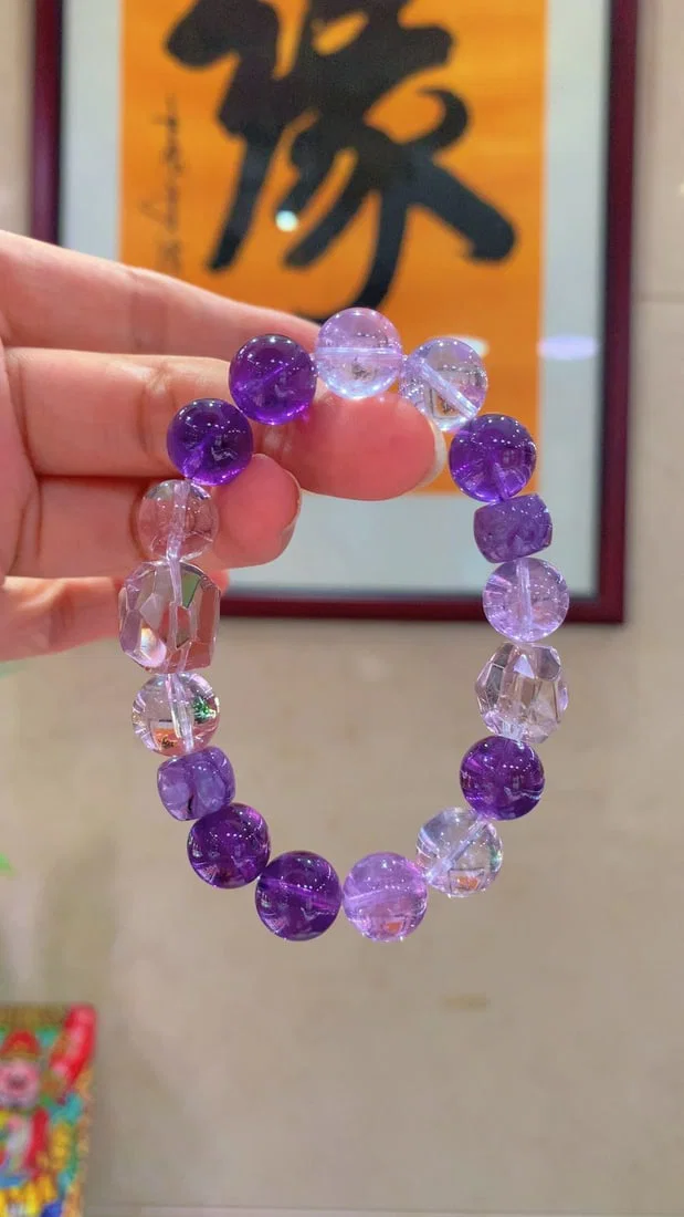 Natural Amethyst Bracelet