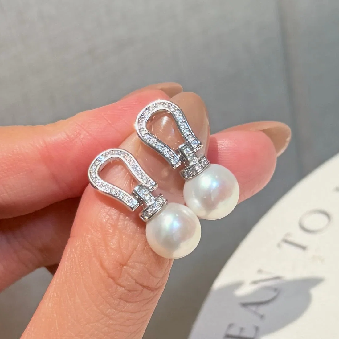 Natural Freshwater Pearl Earrings