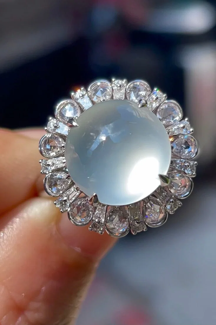 Natural Jadeite Ring