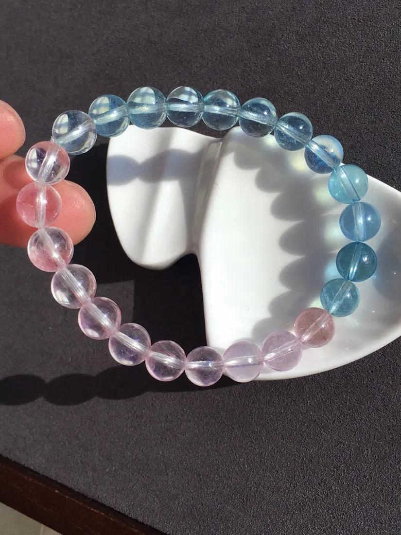 Natural Morganite Bracelet