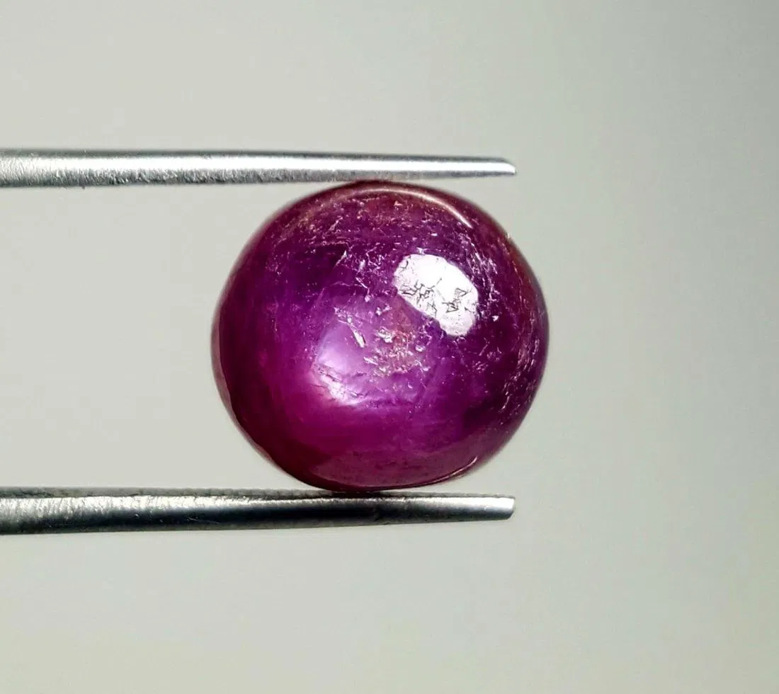 Natural Ruby Cats Eye Cab - 12 Carats