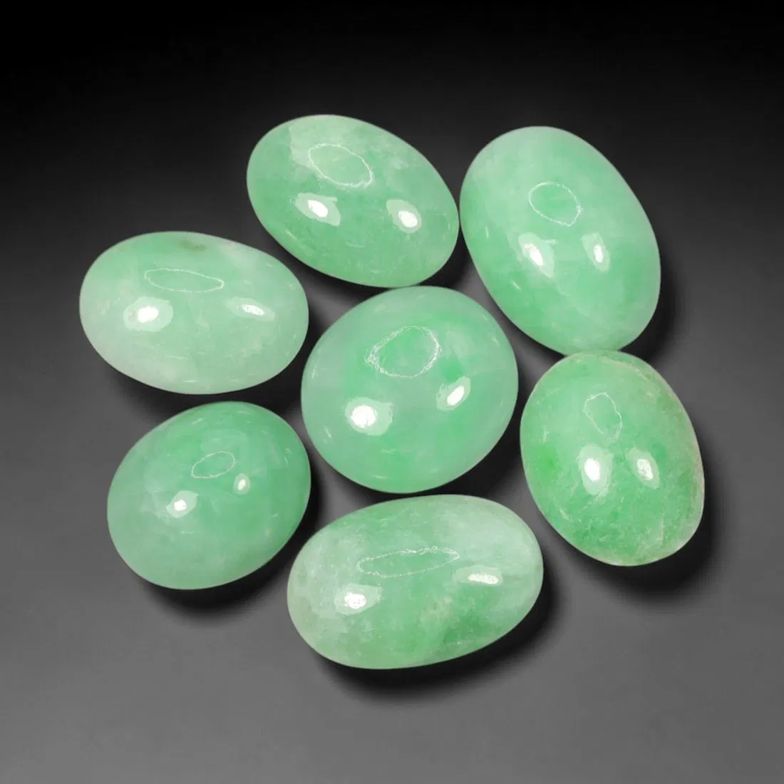 Natural Type A Jadeite Jade - Loose Cabochon Gemstone, 100AN