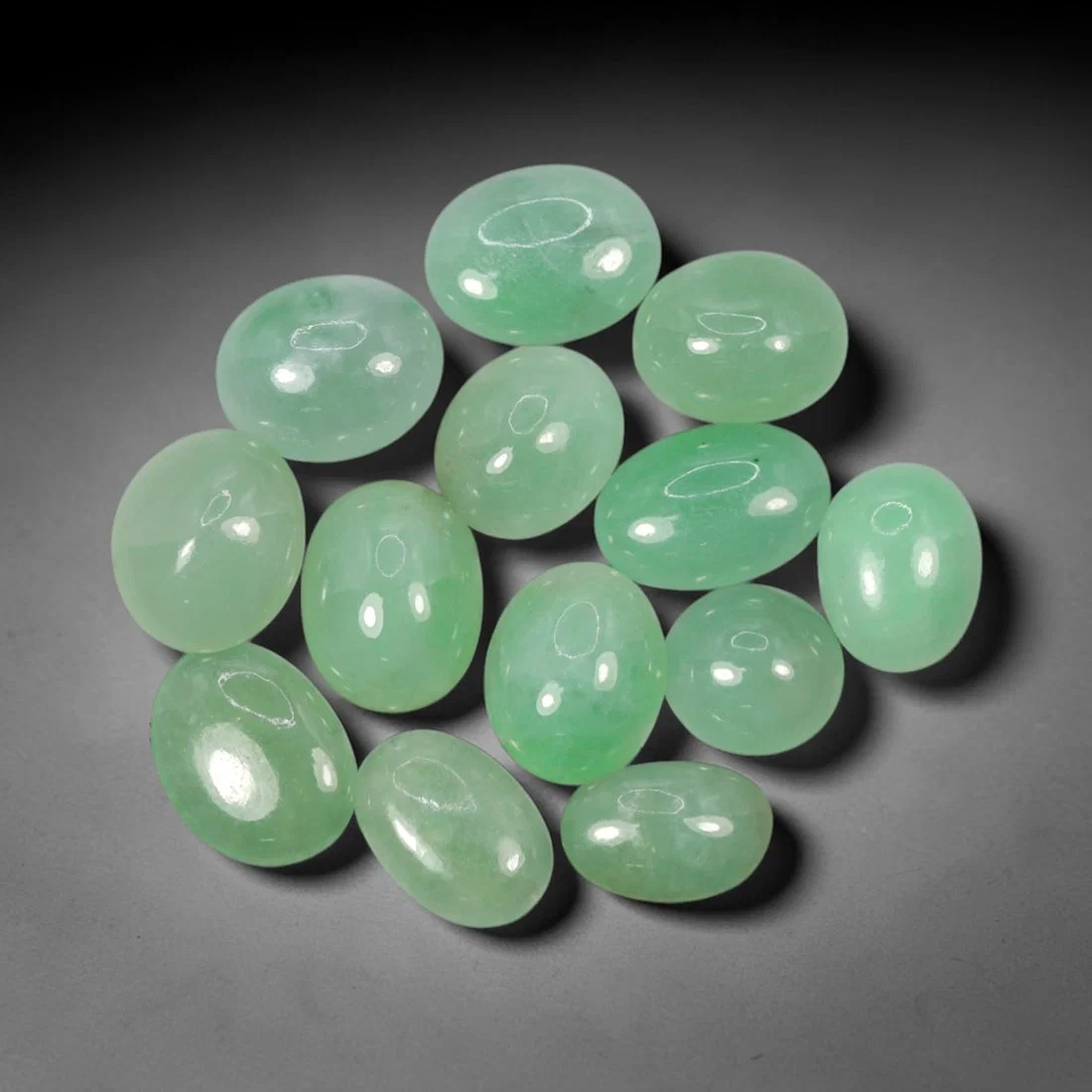 Natural Type A Jadeite Jade - Loose Cabochon Gemstone, 1AP