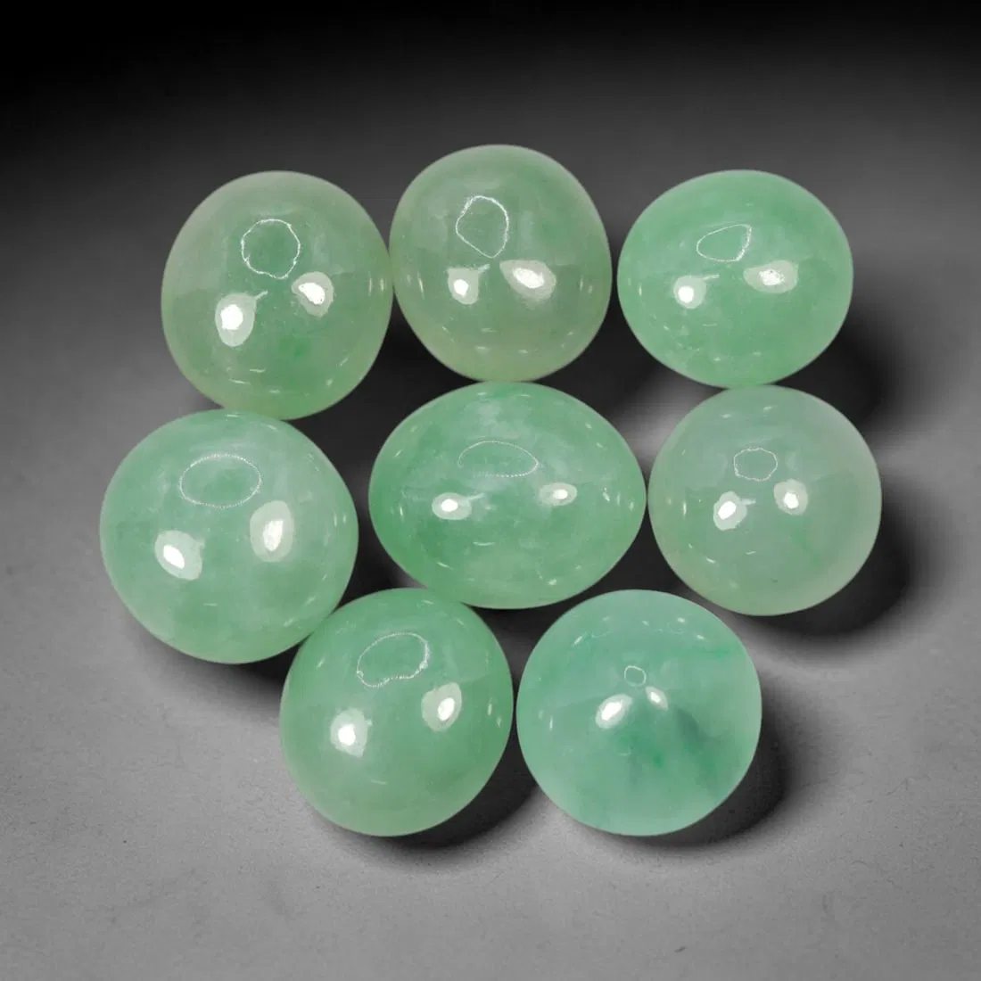Natural Type A Jadeite Jade - Loose Cabochon Gemstone, 5AP