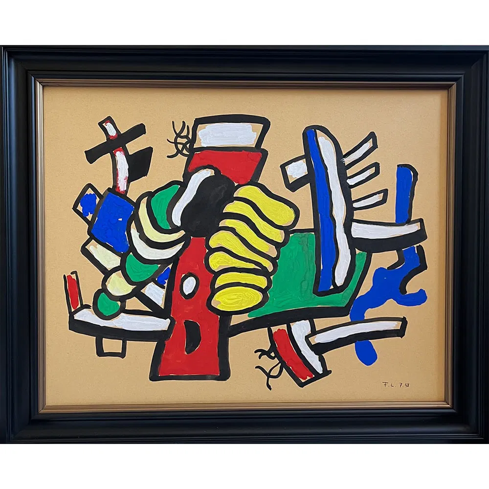 NATURE MORTE SIGNED FERNAND LEGER