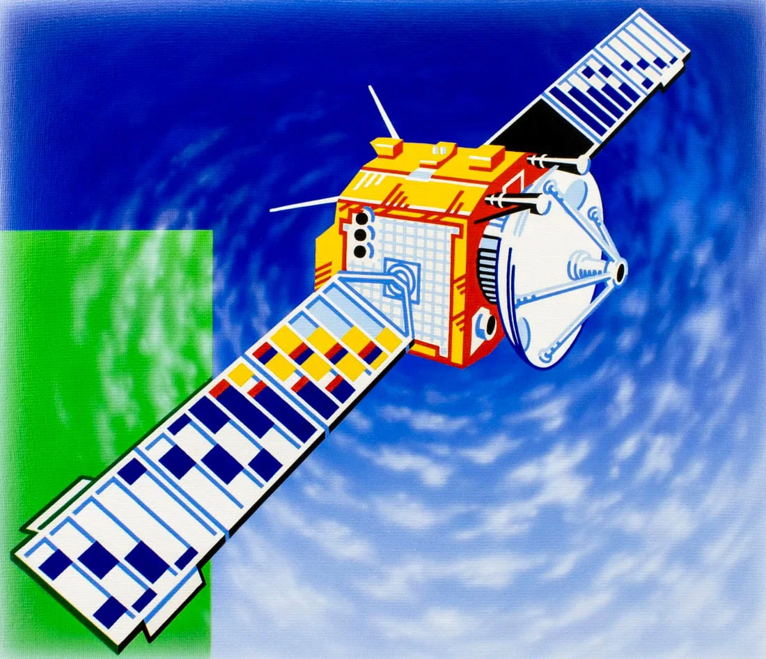 Newell and Sorrell (UK,20C) gouache painting