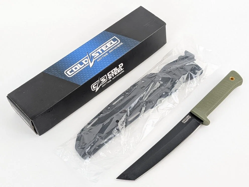 NIB Cold Steel Recon Tanto Fixed Blade Knife w/ Sheath