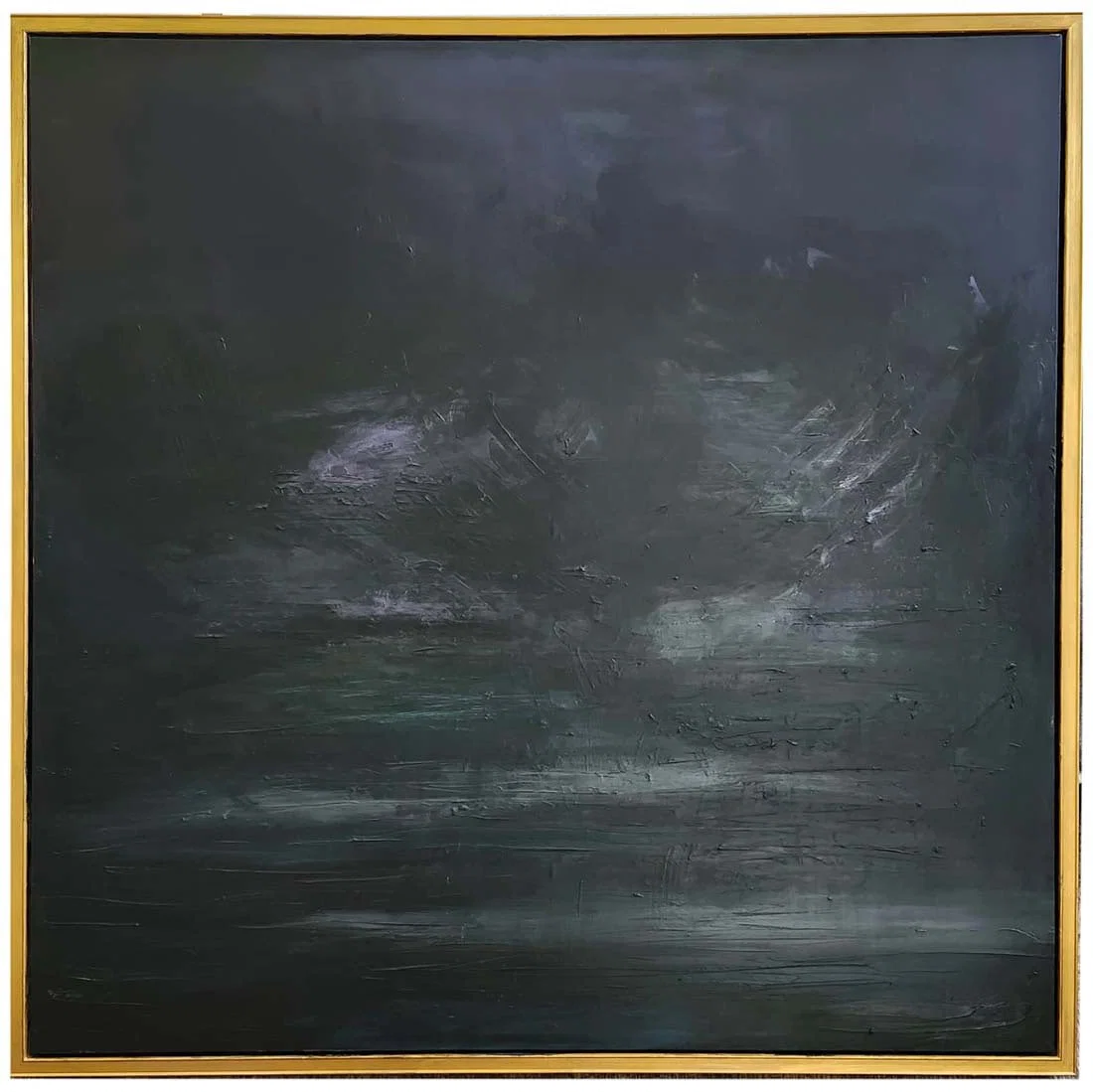 Night dream, An Acrylic on Canvas Painting