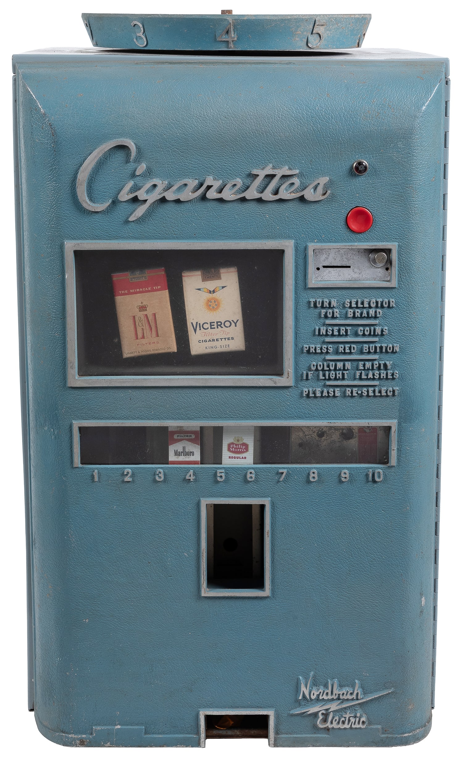 Nordbach Electric Cigarette vending machine.