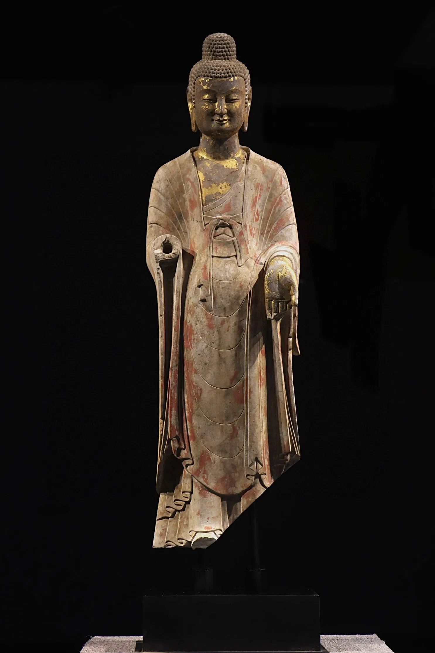 NORTHERN QI DYNASTY STONE STATUE