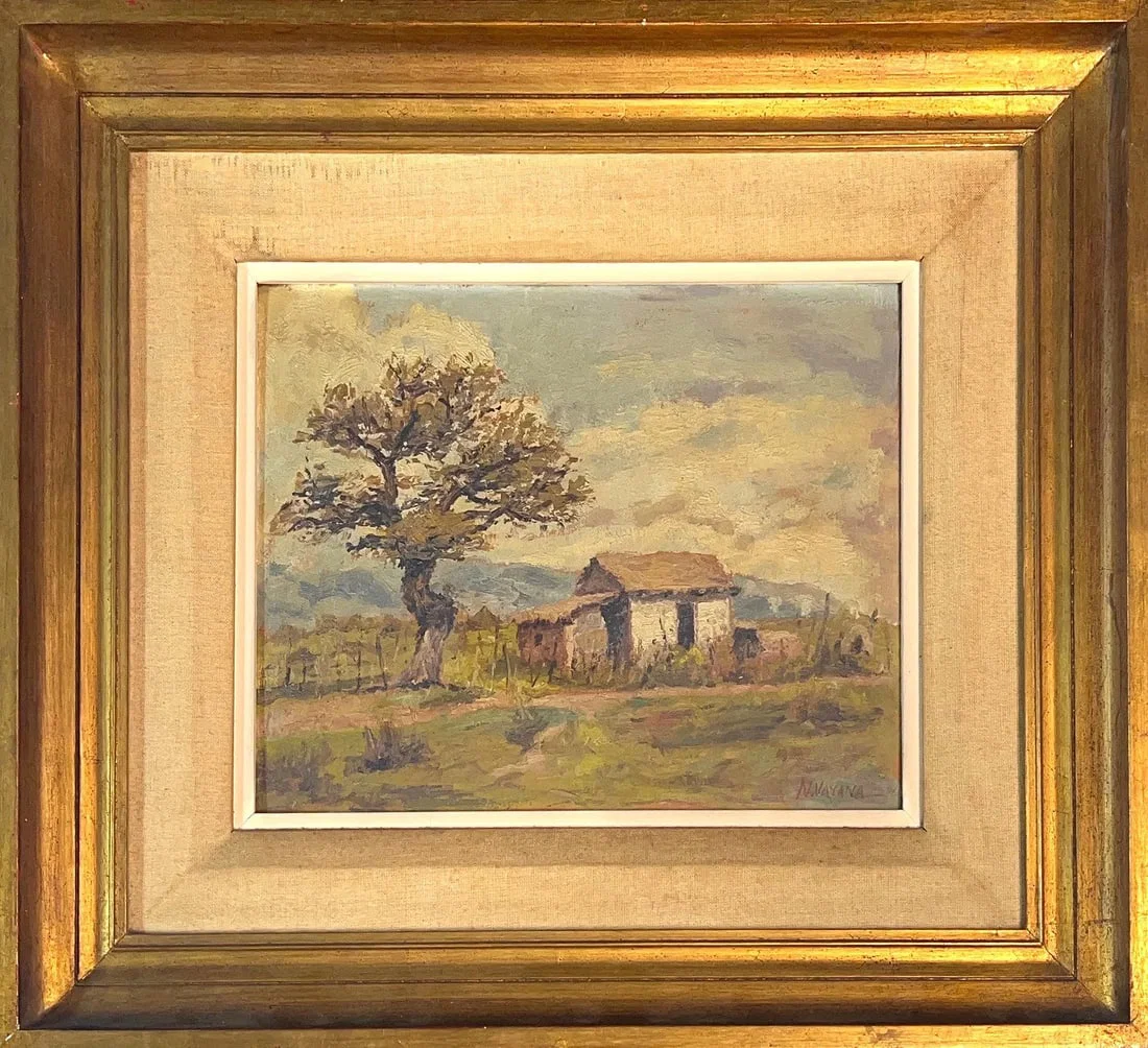 Nunzio Vayana, Oil on Board, Italian (1878 - 1960)