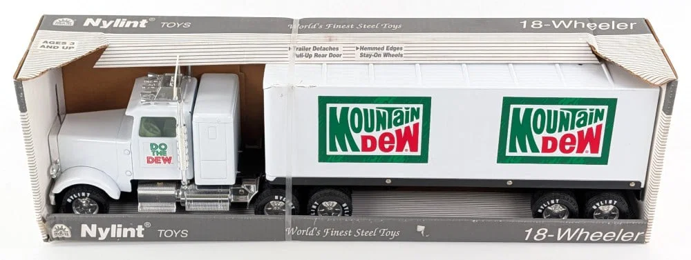 Nylint Mountain Dew 18-Wheeler Semi Truck & Trailer