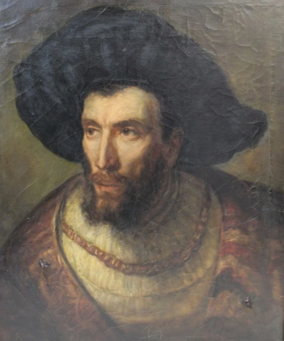 Oil On Canvas Old Master Portrait